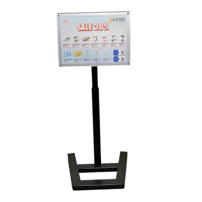 Standee Enter TD102 40x60cm