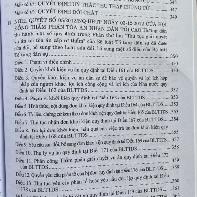 Hệ Thống Các Nghị Quyết Của Hội Đồng Thẩm Phán, Toà Án Nhân Dân Tối Cao Về Dân Sự Và Tố Tụng Dân Sự Từ Năm 1990 Đến 2023