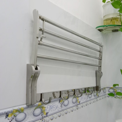 Máng khăn đa năng Kibath inox 304, KB-614