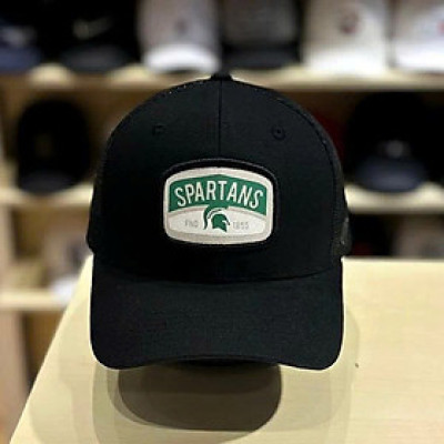 (NEW) Nón kết, mũ lưỡi trai Unisex Michigan Spartans vải Kaki nhập khẩu thời trang (Ảnh thật)