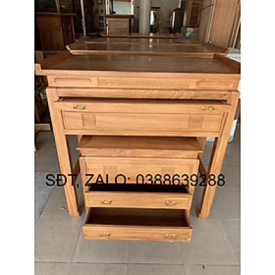 án gian thờ và cũng cơm gỗ mít giá thật