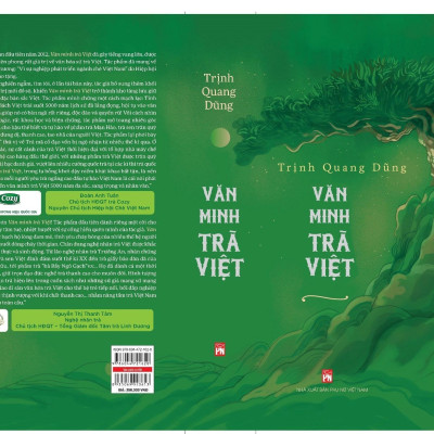 VĂN MINH TRÀ VIỆT - Trịnh Quang Dũng - Tái bản 2024 (bìa cứng) 