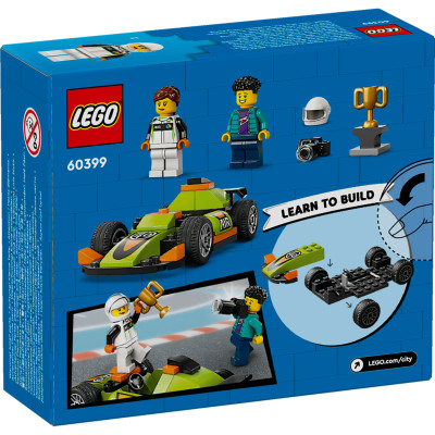 LEGO CITY 60399 Đồ chơi lắp ráp Xe đua thể thao xanh lá cây (56 chi tiết)