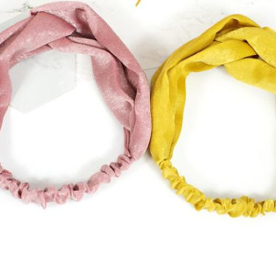 	 Combo 3 băng đô lụa trơn cao cấp xuất Hàn TB40 (Giao mầu ngẫu nhiên)