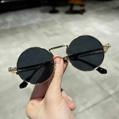 Kính râm nam Mắt tròn xoe phong cách retro nam nữ