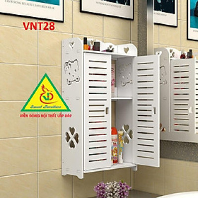 TỦ NHÀ TẮM CHỐNG THẤM NƯỚC VNT28 - NỘI THẤT LẮP RÁP