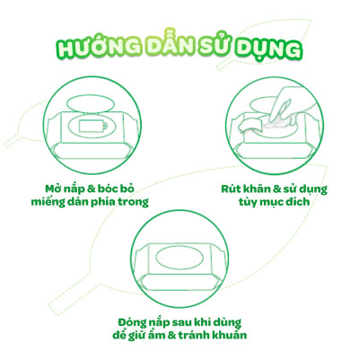 Combo 3 Gói Khăn giấy ướt cho trẻ sơ sinh HUGGIES không mùi gói 64 tờ