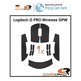 Bộ grip tape Corepad Soft Grips - Logitech G Pro Wireless / Logitech G PRO 2 Lightspeed - Hàng Chính Hãng