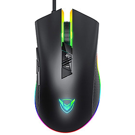 Chuột chơi game có dây PICTEK PC217 10000 DPI RGB 8 nút 5000FPS 100IPS cảm biến PMW3325 - Hàng Chính Hãng