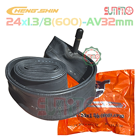 Ruột xe đạp CHENGSHIN 24x1.3/8(600) AV32 cho xe đạp phổ thông