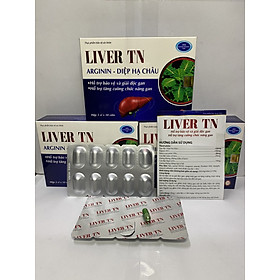 LIVER TN Giải Độc Gan, Làm Mát Gan - Hộp 30 viên