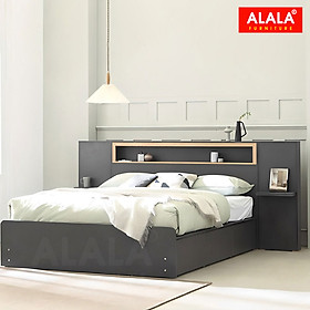 Giường ngủ ALALA1220 / Miễn phí vận chuyển và lắp đặt/ Đổi trả 30 ngày/ Sản phẩm được bảo hành 5 năm từ thương hiệu ALALA/ Chịu lực 700kg 
