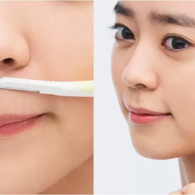 Set 03 chiếc dao cạo mặt Pretty, lưỡi bằng thép mạ 2 lớp Titanium sắc bén & bền bỉ - nội địa Nhật Bản