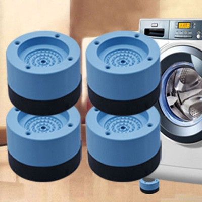 Chân Đế Kê Máy Giặt Tủ Lạnh, Bộ 4 Chân Chống Rung Đa Năng Loại Đế Cao Su Mềm