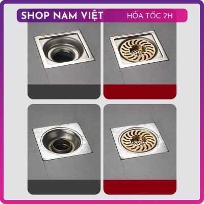 Nắp Cống Chống Mùi Hôi Có Lưới Lọc Chặn Côn Trùng