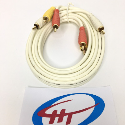 dây av 3 đầu hoa sen ,đồng nguyên chất ,Hàng Chính Hãng.
