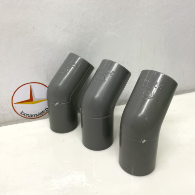 Lơi 27 nhựa PVC Bình Minh (45o ElBow)_L27 ( 10 cái )