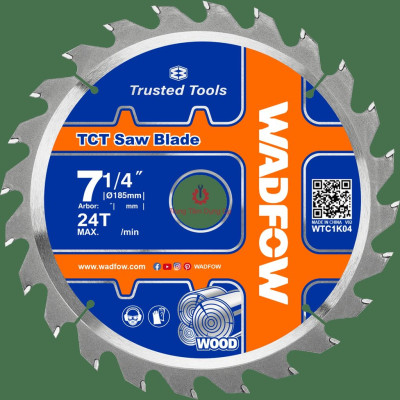 LƯỠI CƯA GỖ 185MM WADFOW - HÀNG CHÍNH HÃNG