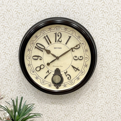 Đồng hồ Rhythm CMJ504NR06 Kt 53.4 x 8.2cm, 3.33kg Vỏ nhựa, dùng PIN