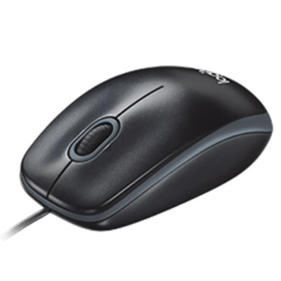 Combo chuột phím có dây Logitech MK120 - Hàng chính hãng 