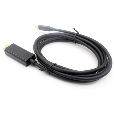 Cáp chuyển usb Type-c ra HDMI dài 1.8m - Hàng Nhập Khẩu