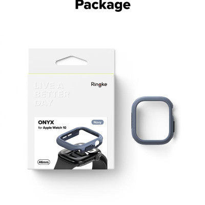 Ốp dành cho Apple Watch 10 RINGKE Onyx 46mm - Hàng Chính Hãng