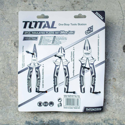 BỘ 3 KÌM CÁCH ĐIỆN 1000V TOTAL THT2K0302 - HÀNG CHÍNH HÃNG