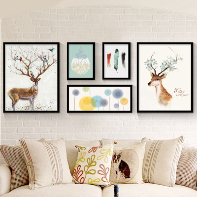Tranh treo tường hiện tại Noridc (5 tấm)