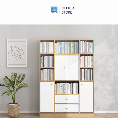 Tủ Sách Siêu Lớn Nhiều Ngăn Hiện Đại SIB Decor KSG46