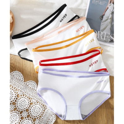 Quần lót nữ cotton viền màu - Kiểu dáng đẹp dễ thấm hút