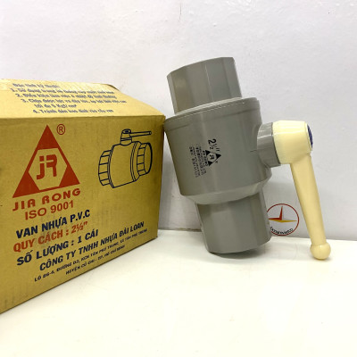 Van 75 tay trắng nhựa PVC Jiarong - FB025