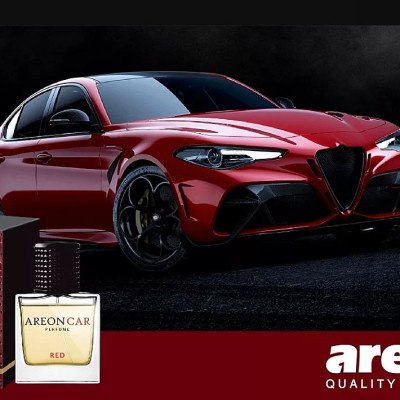 Nước hoa ô tô cao cấp AREON Car Red Perfume 50ml - NHẬP KHẨU BULGARIA