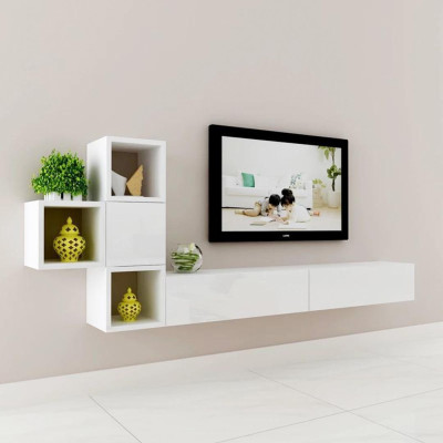 Kệ tivi treo tường đơn giản SMLIFE Townes