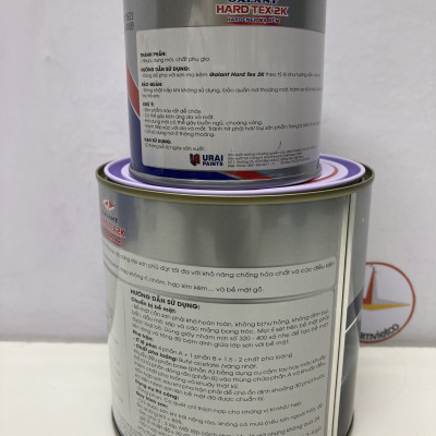 Sơn sắt mạ kẽm không cần lót Hard Tex 2K màu xanh lá 415 1L