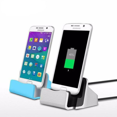 Dock sạc kiêm giá đỡ đa năng cho điện thoại - cổng sạc Micro USB