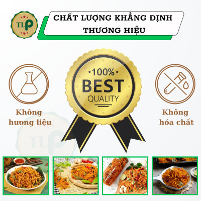 KHÔ GÀ LÁ CHANH TÂN LỘC PHÁT COMBO 1KG  - MỖI HŨ 500G