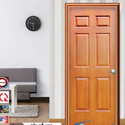 Cửa phòng ngủ gỗ công nghiệp Juno sofa HDF 6A - màu ván tùy chọn