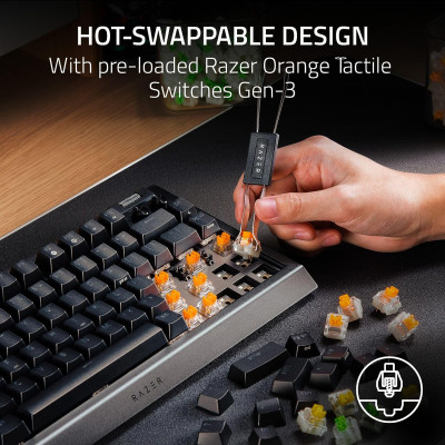 [Mới, hàng chính hãng] Bàn phím Razer BlackWidow V4 75%