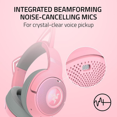 [Mới, hàng chính hãng] Tai nghe Razer Kraken Kitty V2 BT