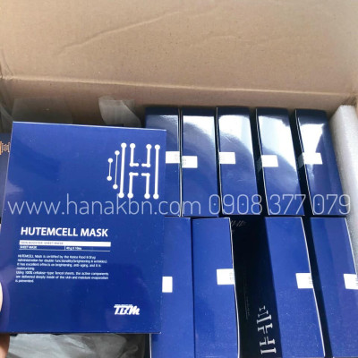 1 MIẾNG MẶT NẠ TẾ BÀO GỐC HUTEM CELL - 40g - Tái tạo, Phục hồi da (Hàng chính hãng)