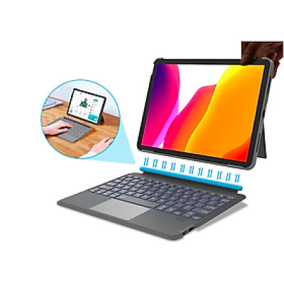Bao bàn phím iPad WIWU Combo Touch dành cho iPad Air 6 | iPad Pro 11 M4 2024 - Hàng chính hãng