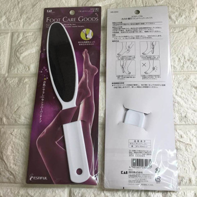 Dụng Cụ Chà Gót Chân Có Tay Cầm KAI - Nội Địa Nhật Bản