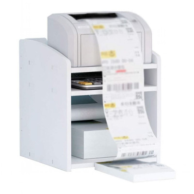 Kệ để máy in gỗ hiện đại SMLIFE Pisbul
