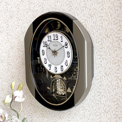Đồng hồ treo tường RHYTHM 4MH751WD18 (Vàng Champange)
