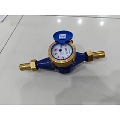Đồng hồ nước sạch KOMAX DN20 (Phi 27), Chống chảy ngược, Thích hợp cho Công trình, gia đình, Có kiểm định - HÀNG CHÍNH HÃNG