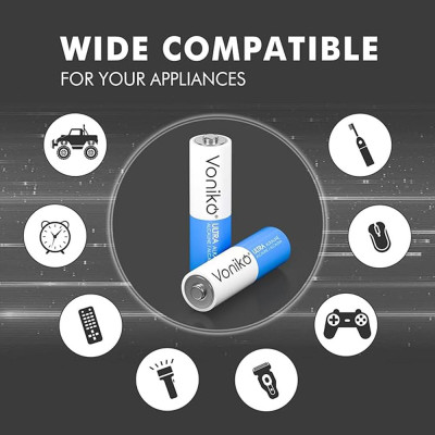 Vỉ 4 Pin Kiềm AA - Voniko
