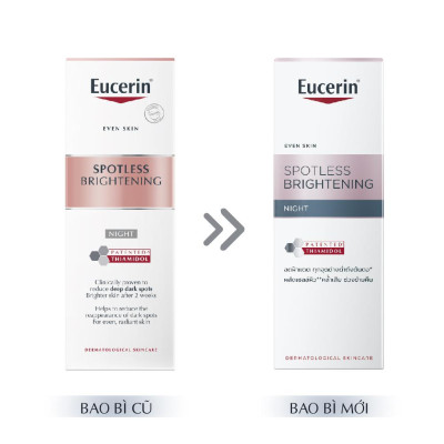 Kem Dưỡng Ban Đêm Eucerin Giảm Thâm Nám Và Sáng Da Spotless Brightening Night 50ml