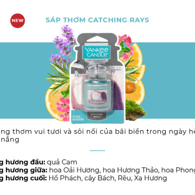 Sáp thơm xe Yankee Candle - Catching Rays 