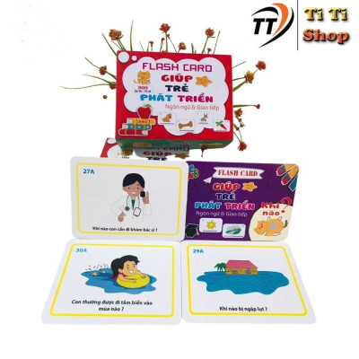 Bộ Thẻ Học 300 Câu Hỏi, Trả Lời Cho Bé Phát triển Tư Duy, Kỹ Năng Mềm