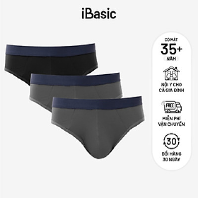 Combo 3 quần lót nam brief thun lạnh thoáng mát PANM111